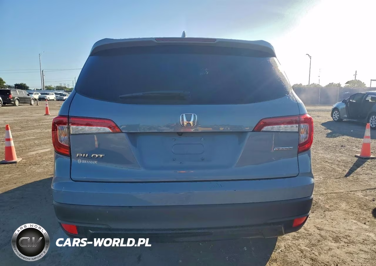 2022 Honda Pilot Se VIN:5FNYF5H20NB020360 - 6