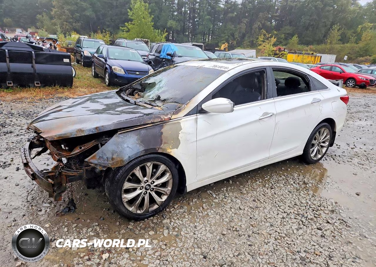 2012 Hyundai Sonata Se VIN:5NPEC4AC8CH417953 - 1