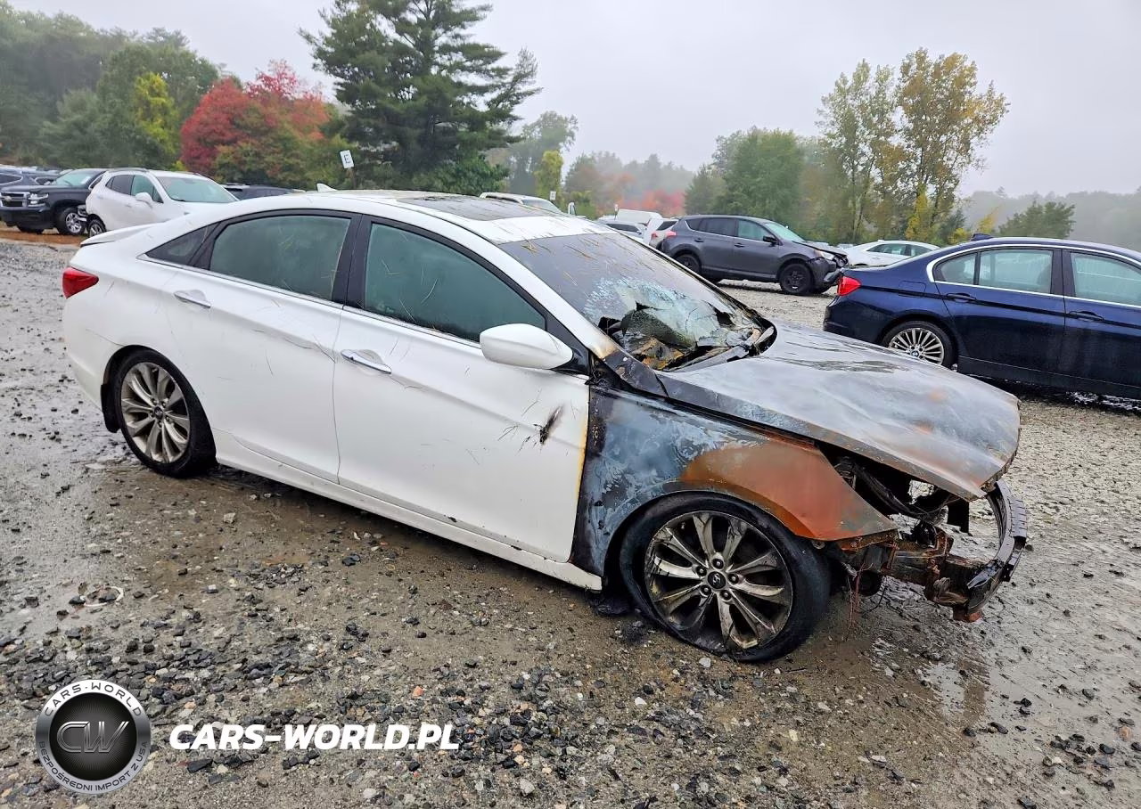 2012 Hyundai Sonata Se VIN:5NPEC4AC8CH417953 - 4