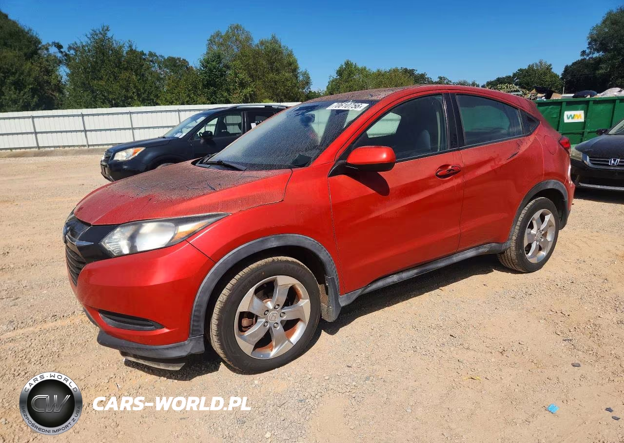 2018 Honda Hr-V Lx VIN:3CZRU5G39JM704733 - 1