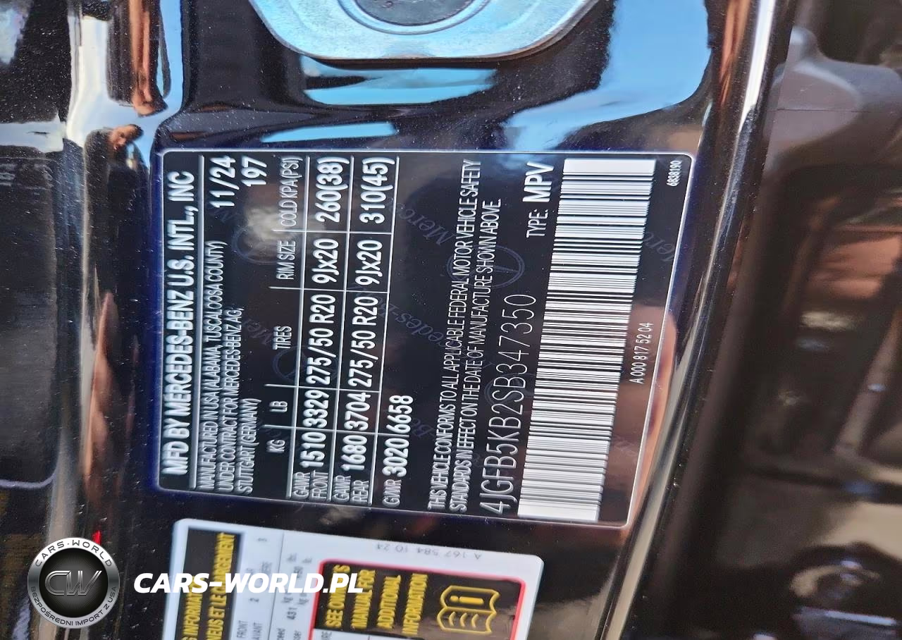 2025 Mercedes-Benz Gle 450 4Matic VIN:4JGFB5KB2SB347350 - 13