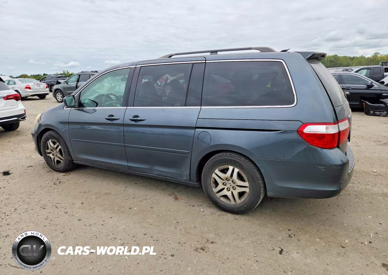 2005 Honda Odyssey Exl VIN:5FNRL38625B019702 - 2