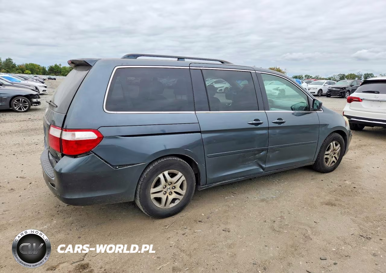 2005 Honda Odyssey Exl VIN:5FNRL38625B019702 - 3