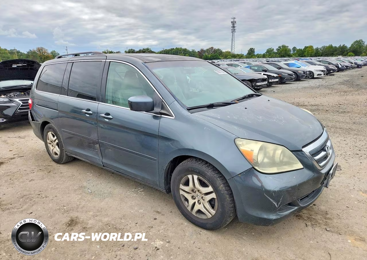 2005 Honda Odyssey Exl VIN:5FNRL38625B019702 - 4