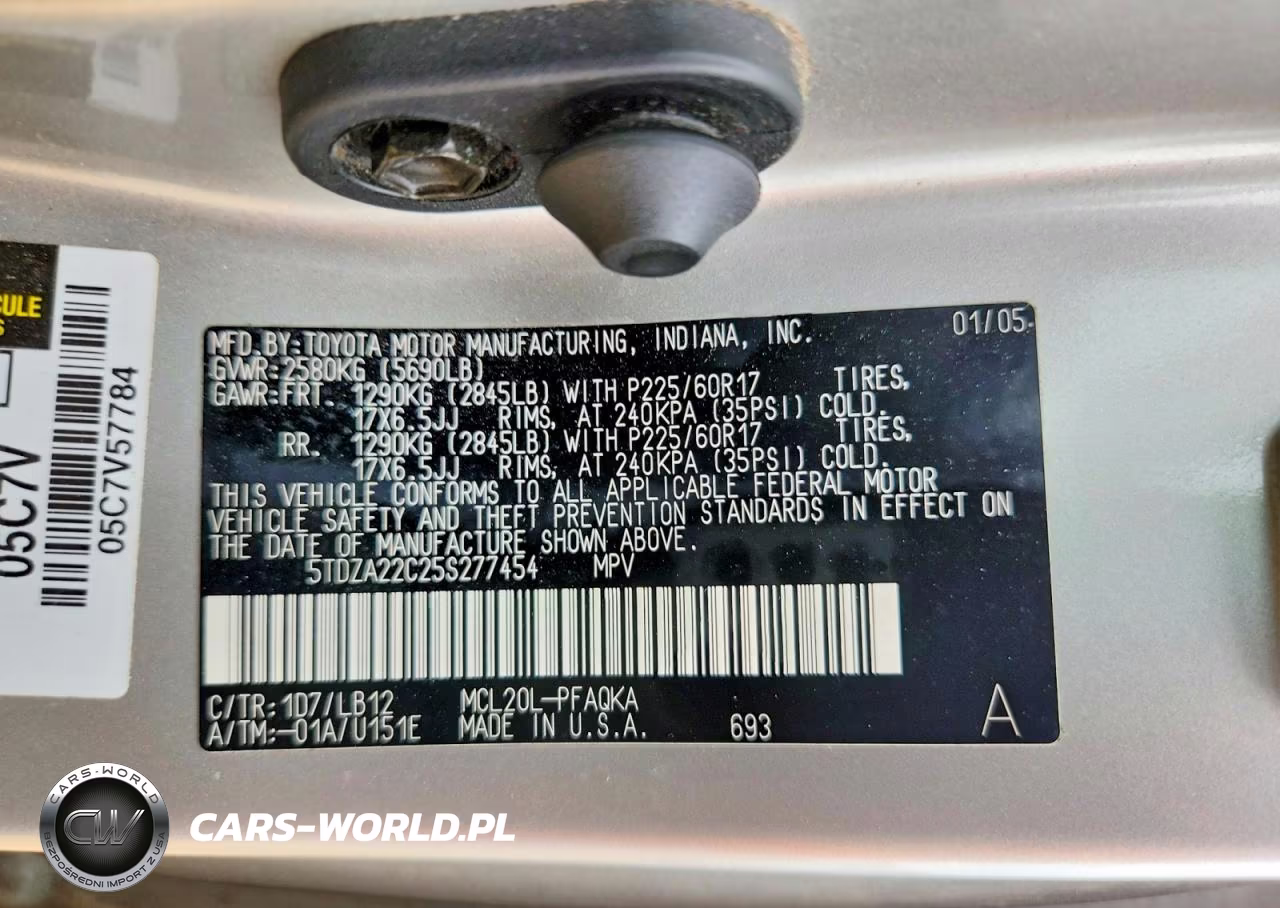 2005 Toyota Sienna Xle Limited VIN:5TDZA22C25S277454 - 14