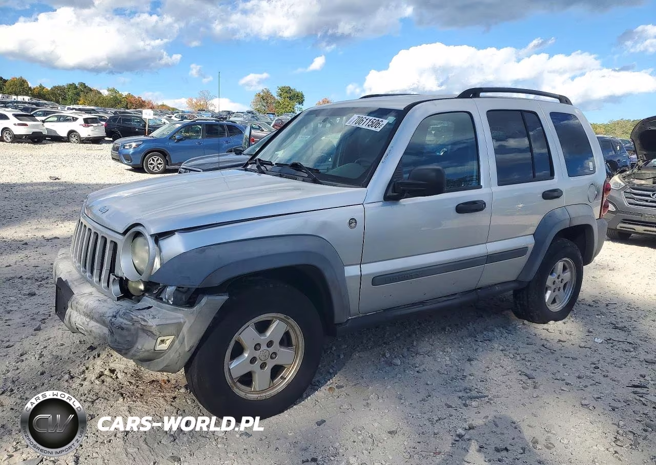 2007 Jeep Liberty Sport VIN:1J4GL48K37W621396 - 1