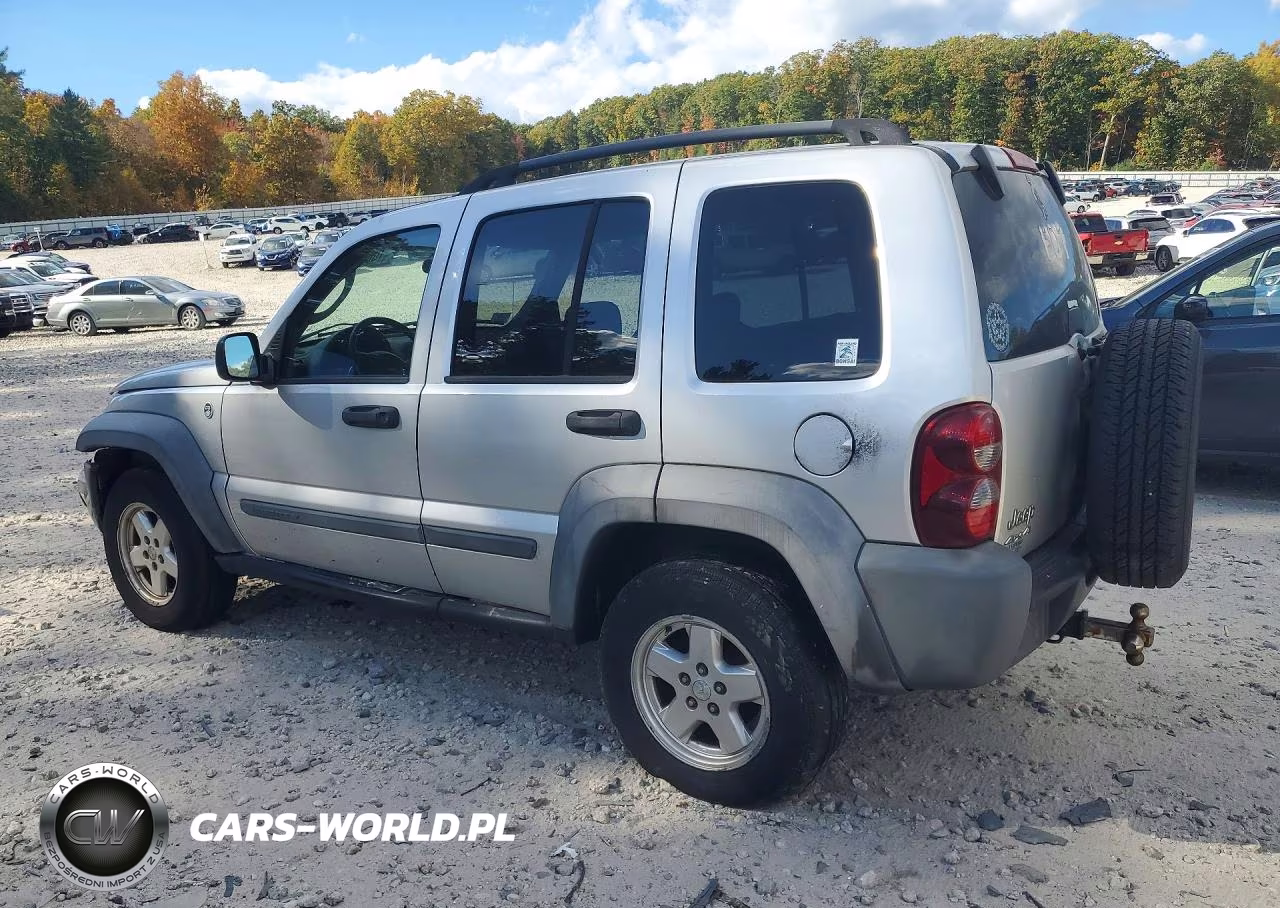 2007 Jeep Liberty Sport VIN:1J4GL48K37W621396 - 2