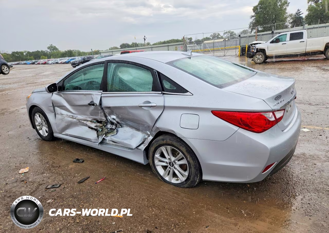 2014 Hyundai Sonata Gls VIN:5NPEB4AC2EH860511 - 2