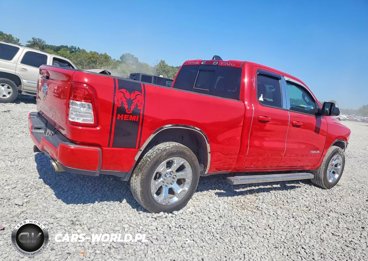 2019 Ram 1500 Big Horn-Lone Star VIN:1C6RREBT1KN875019 - 3