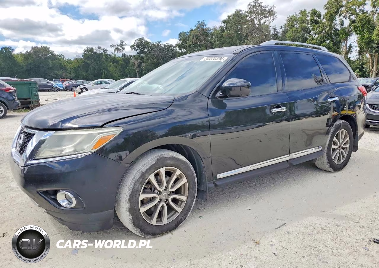 2015 Nissan Pathfinder Sl VIN:5N1AR2MM0FC722106 - 1