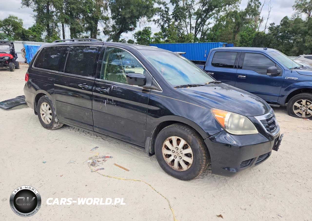 2009 Honda Odyssey Exl VIN:5FNRL386X9B000935 - 4