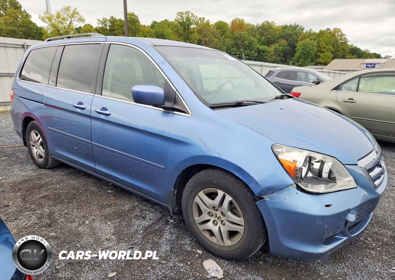 2005 Honda Odyssey Ex VIN:5FNRL38435B042453 - 4