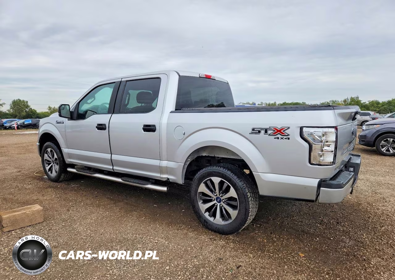 2019 Ford F150 Supercrew VIN:1FTEW1E59KFA09651 - 2