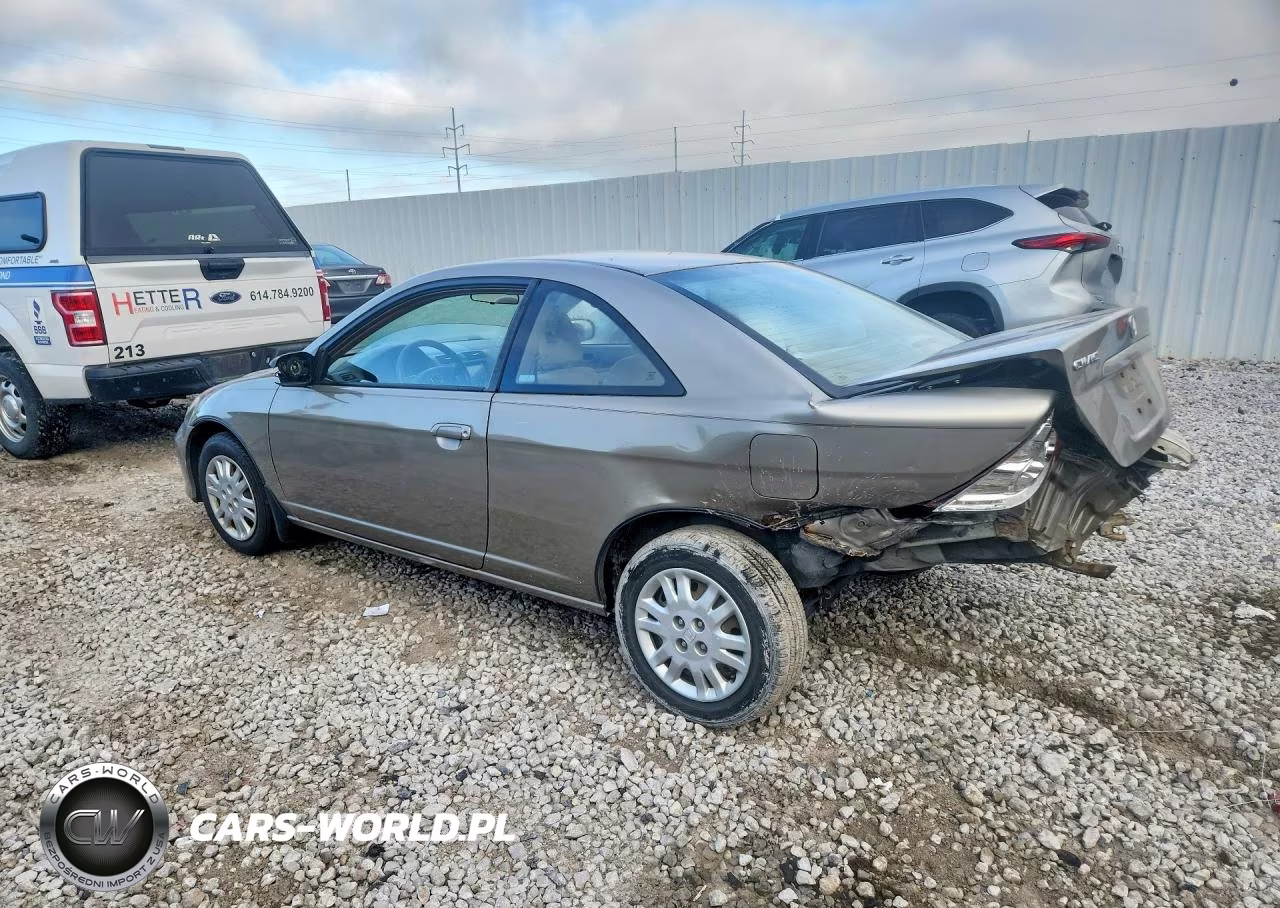 2004 Honda Civic Lx VIN:1HGEM225X4L009177 - 2
