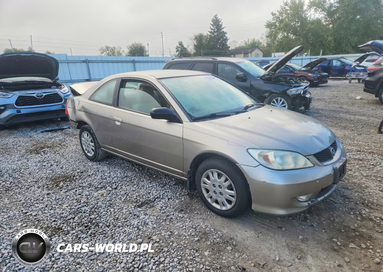 2004 Honda Civic Lx VIN:1HGEM225X4L009177 - 4
