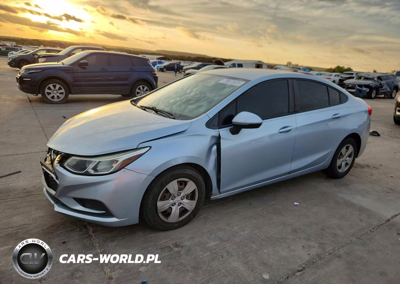 2018 Chevrolet Cruze Ls VIN:1G1BC5SM6J7154842 - 1