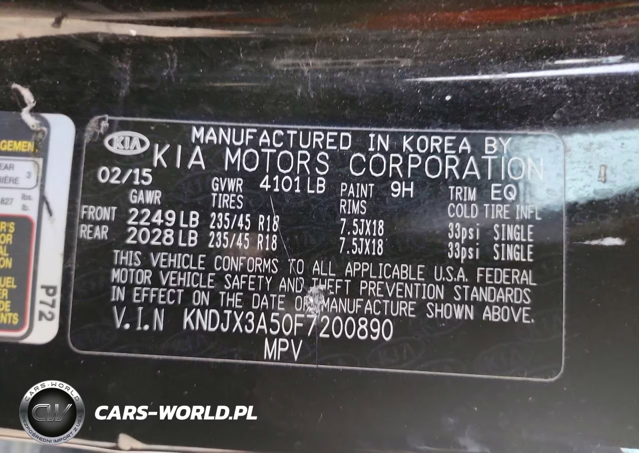 2015 Kia Soul VIN:KNDJX3A50F7200890 - 13