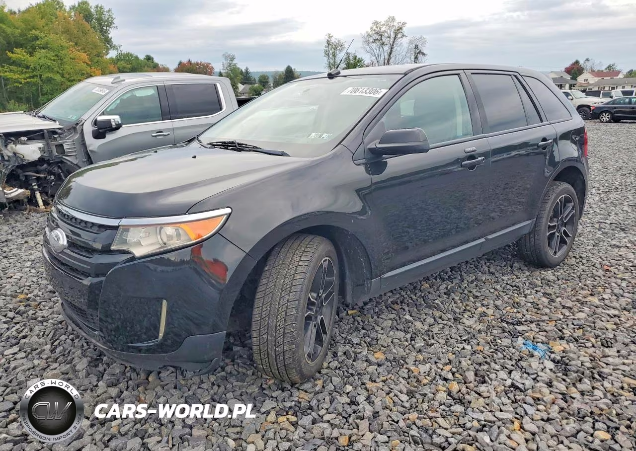 2014 Ford Edge Sel VIN:2FMDK4JC3EBA67995 - 1