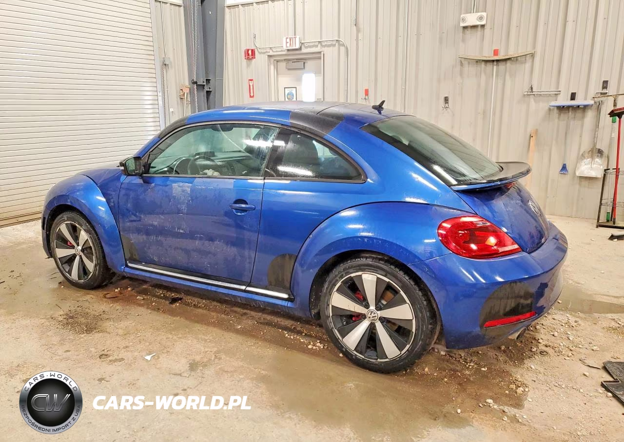 2013 Volkswagen Beetle Turbo VIN:3VWVA7AT9DM626943 - 2