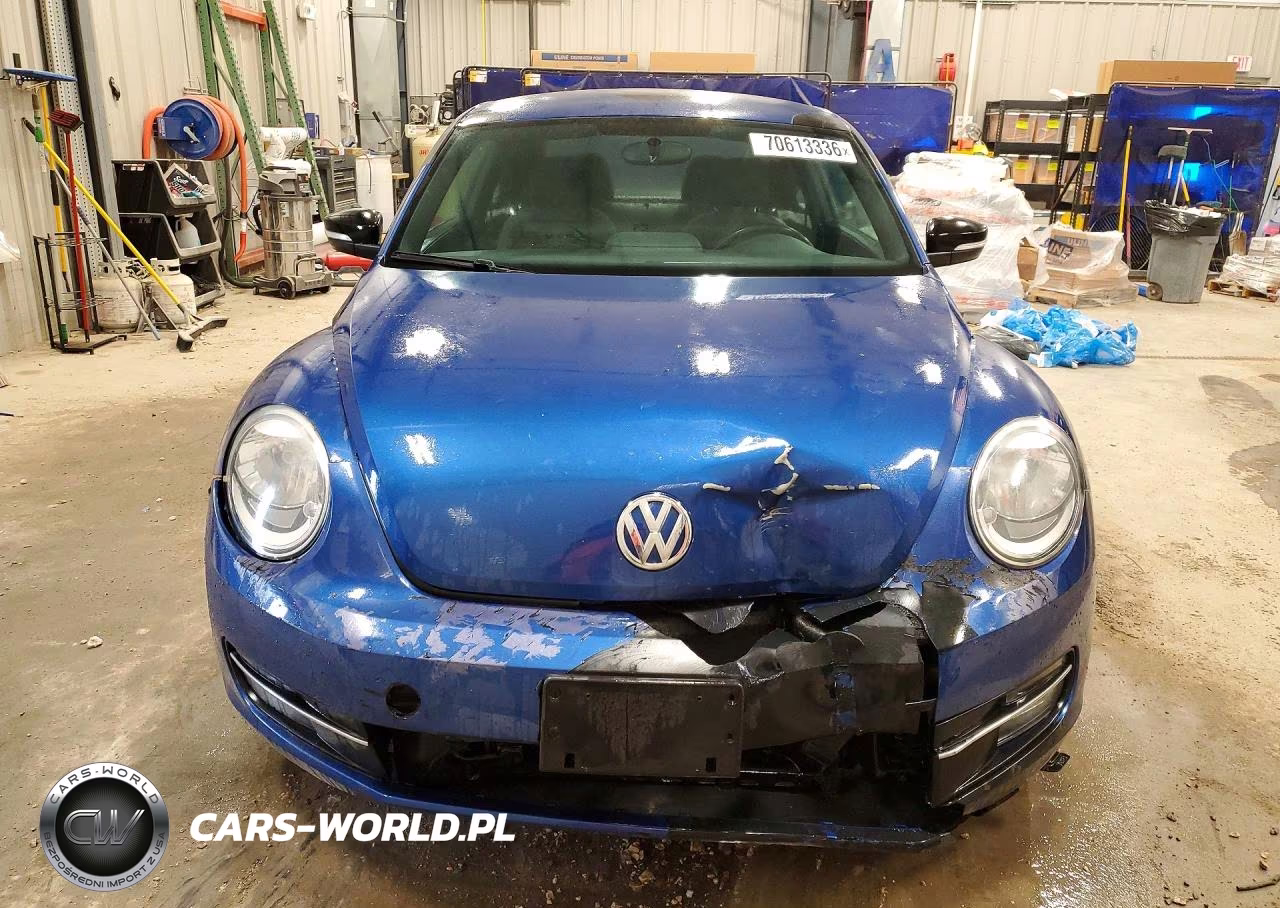 2013 Volkswagen Beetle Turbo VIN:3VWVA7AT9DM626943 - 5