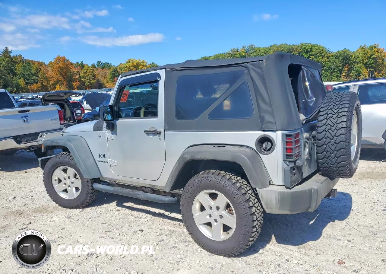 2008 Jeep Wrangler X VIN:1J4FA24168L591297 - 2