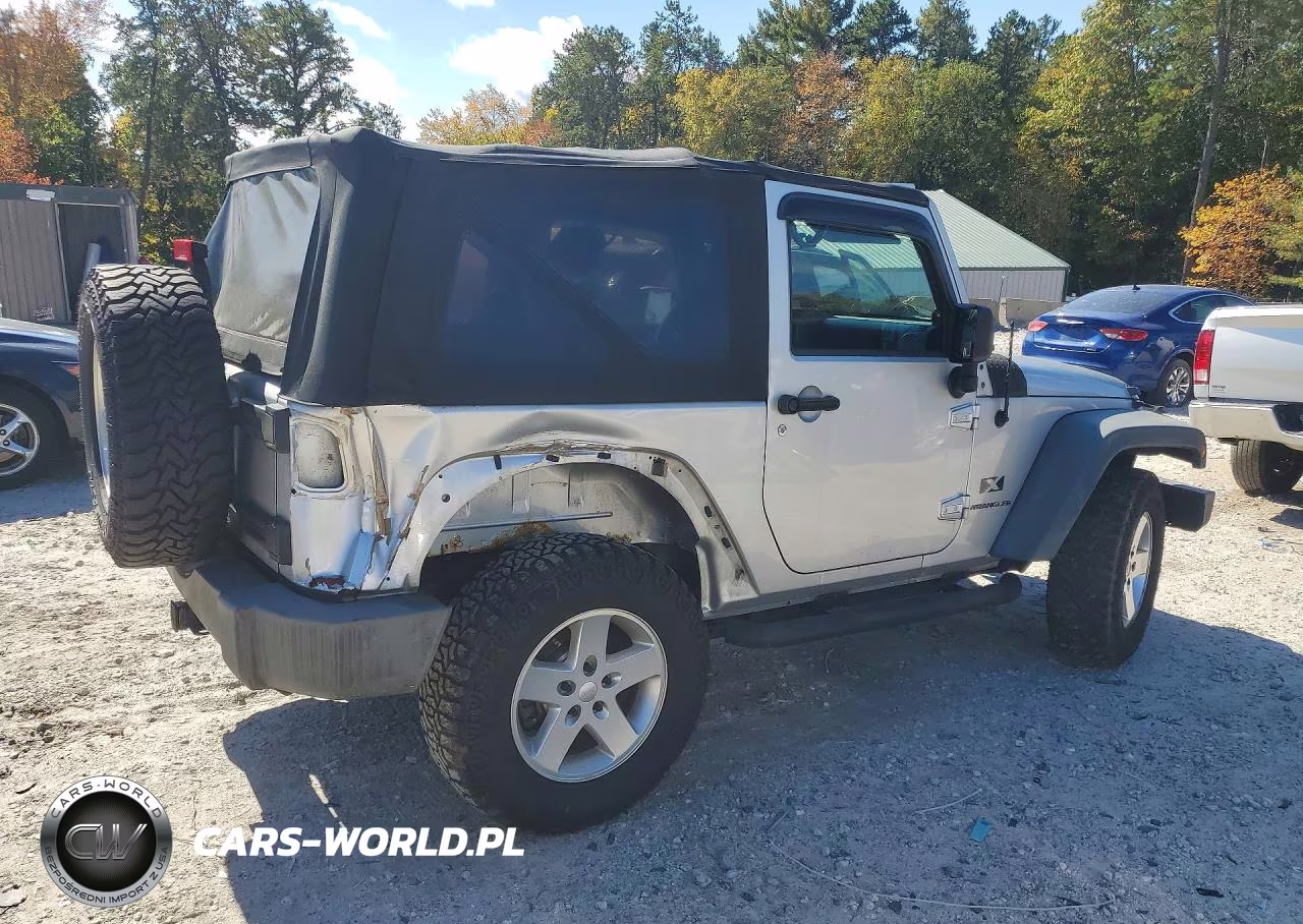 2008 Jeep Wrangler X VIN:1J4FA24168L591297 - 3