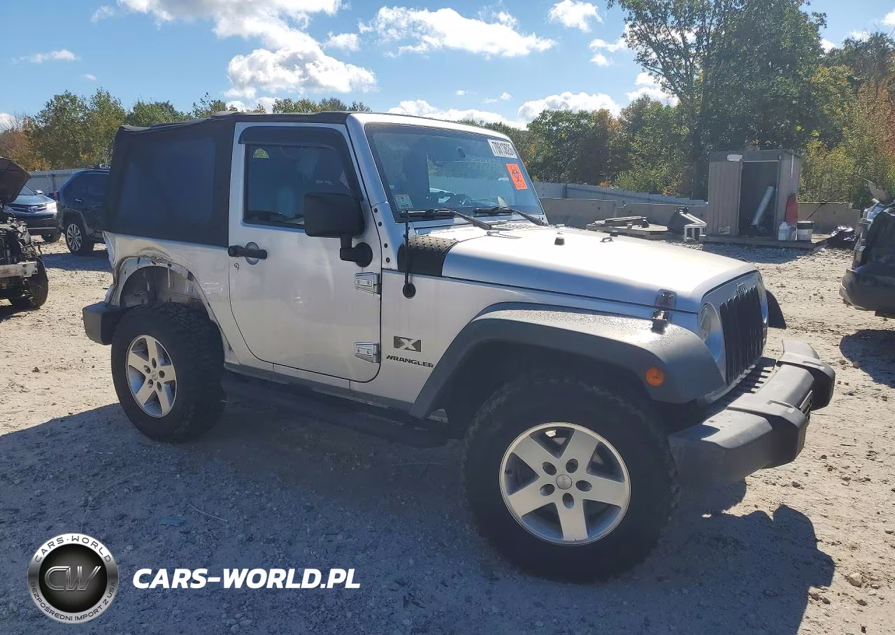 2008 Jeep Wrangler X VIN:1J4FA24168L591297 - 4