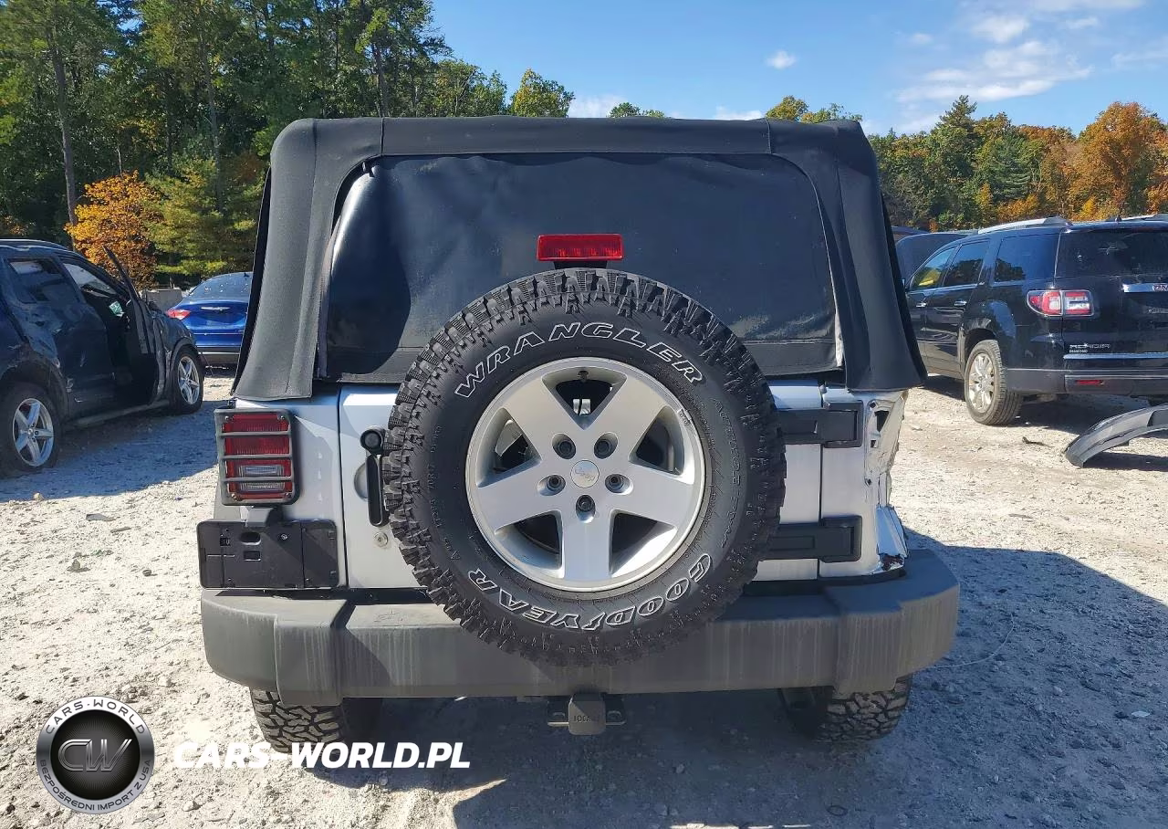 2008 Jeep Wrangler X VIN:1J4FA24168L591297 - 6