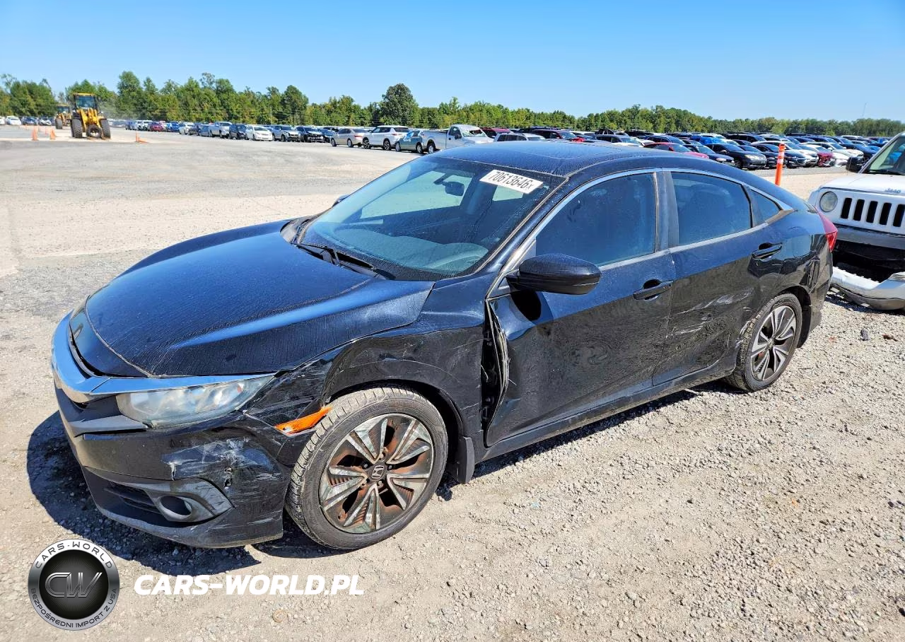 2018 Honda Civic Ex VIN:19XFC1E38JE002792 - 1