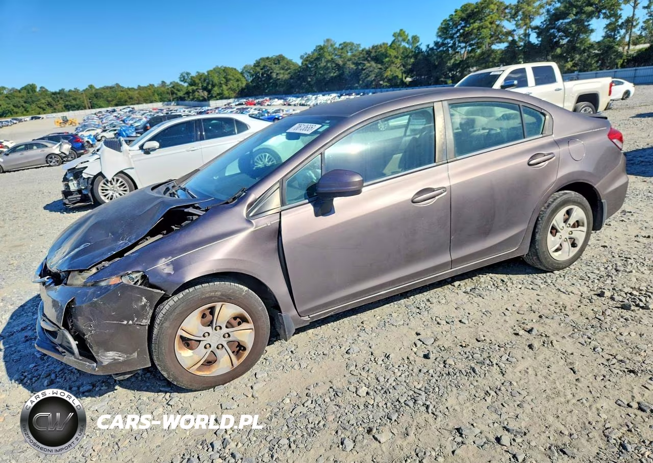 2015 Honda Civic Lx VIN:19XFB2F57FE075930 - 1