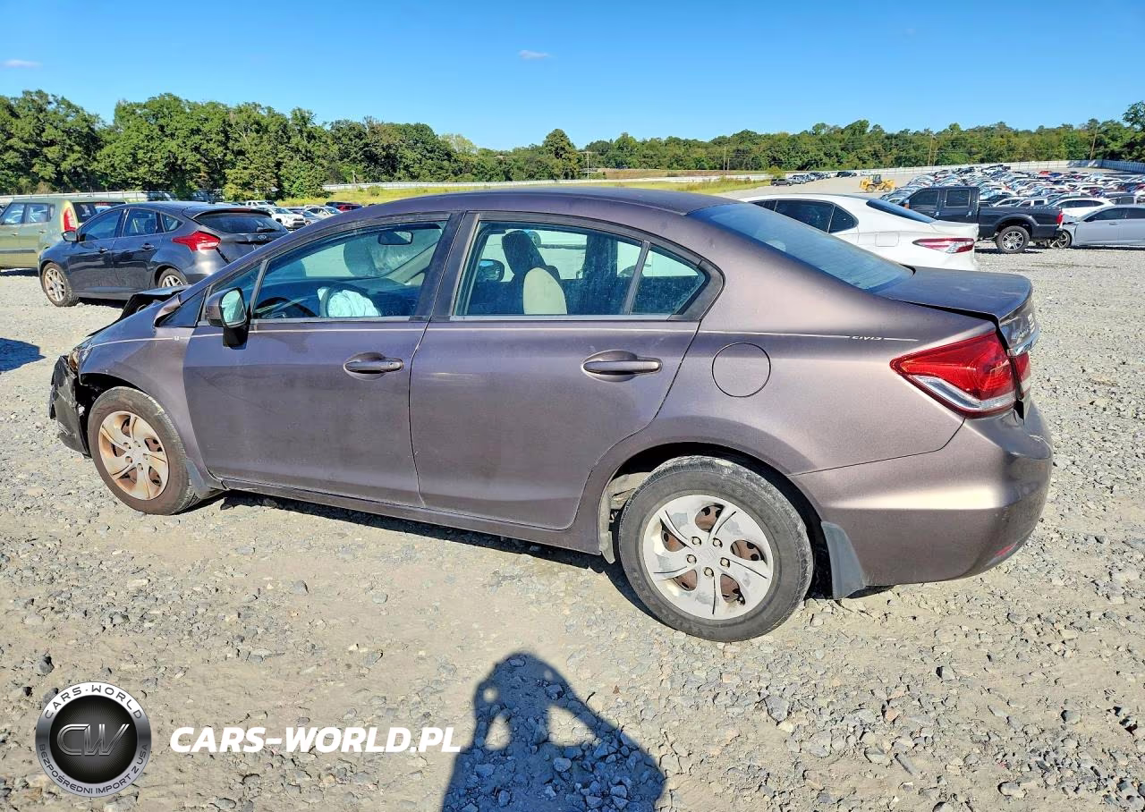 2015 Honda Civic Lx VIN:19XFB2F57FE075930 - 2