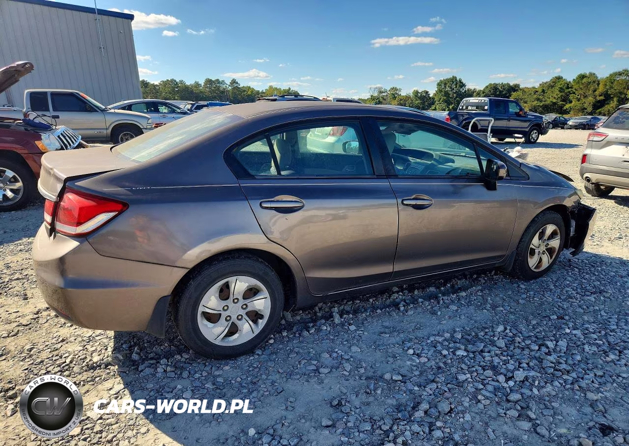 2015 Honda Civic Lx VIN:19XFB2F57FE075930 - 3