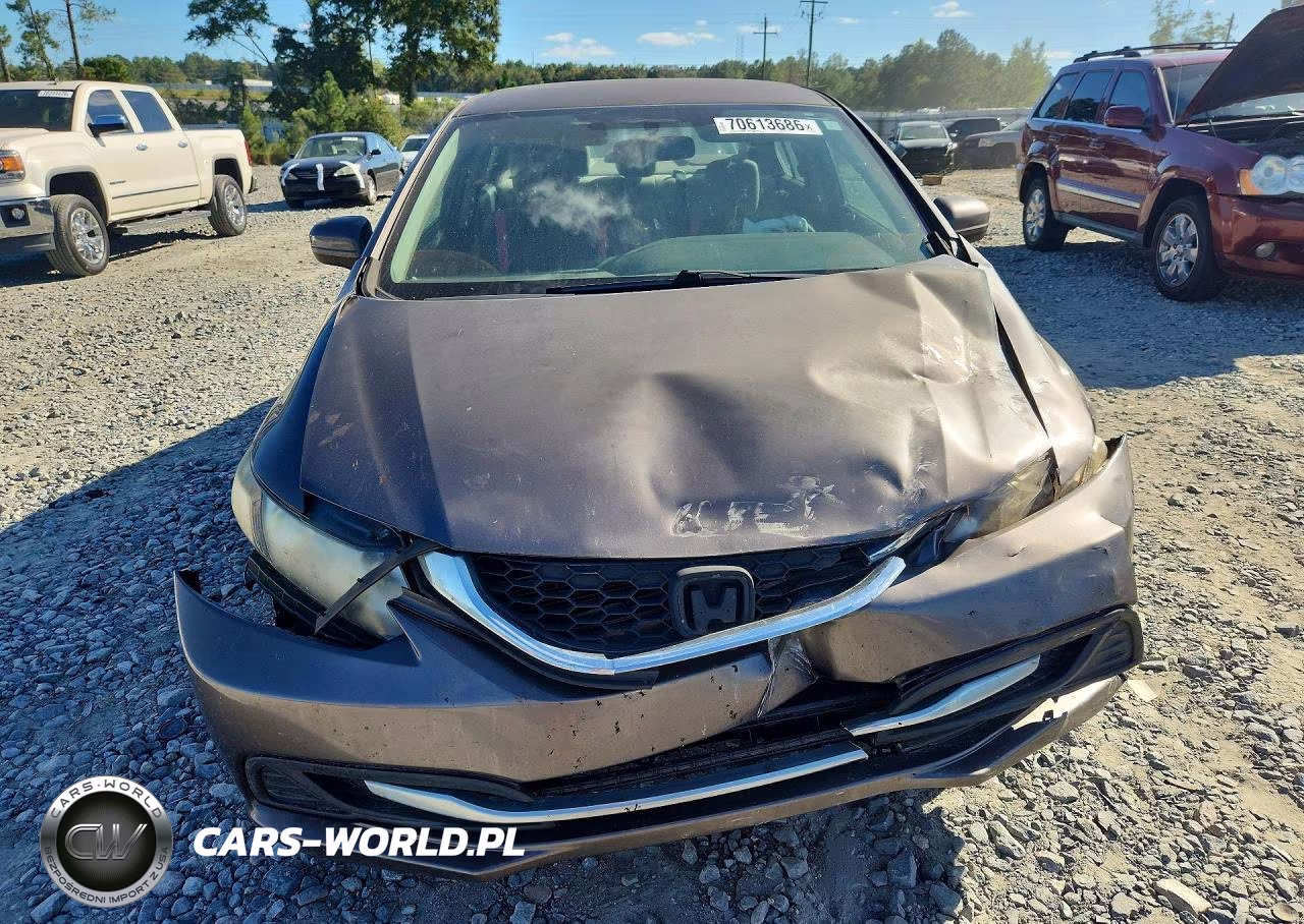 2015 Honda Civic Lx VIN:19XFB2F57FE075930 - 5