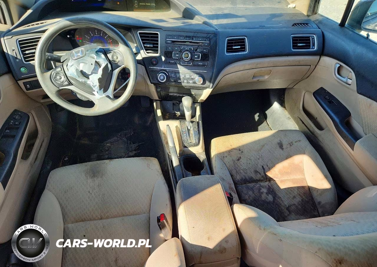 2015 Honda Civic Lx VIN:19XFB2F57FE075930 - 8