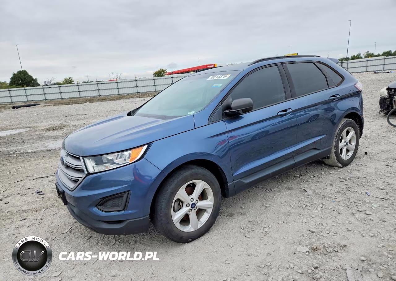 2018 Ford Edge Se VIN:2FMPK3G95JBC31776 - 1