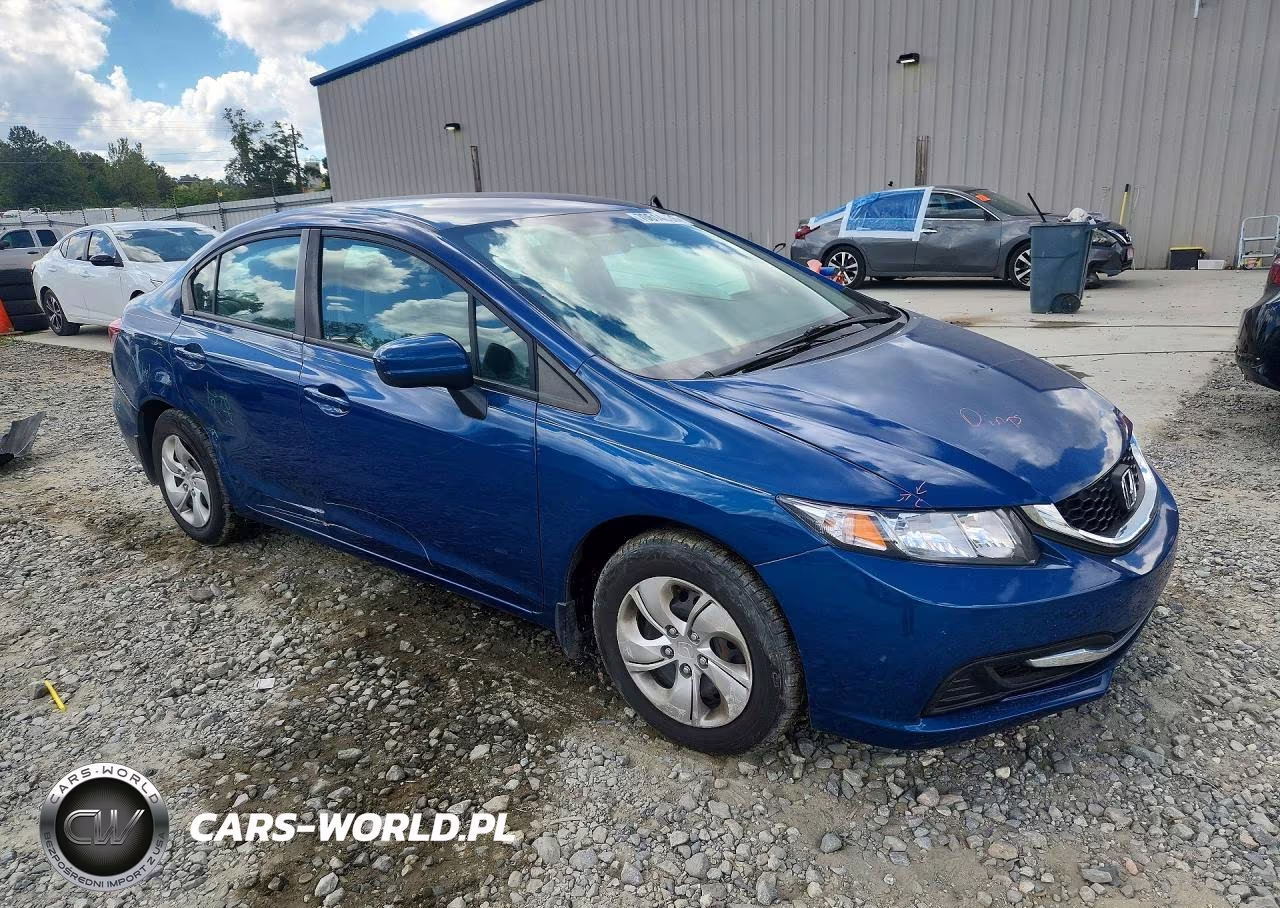 2014 Honda Civic Lx VIN:19XFB2F53EE023869 - 4
