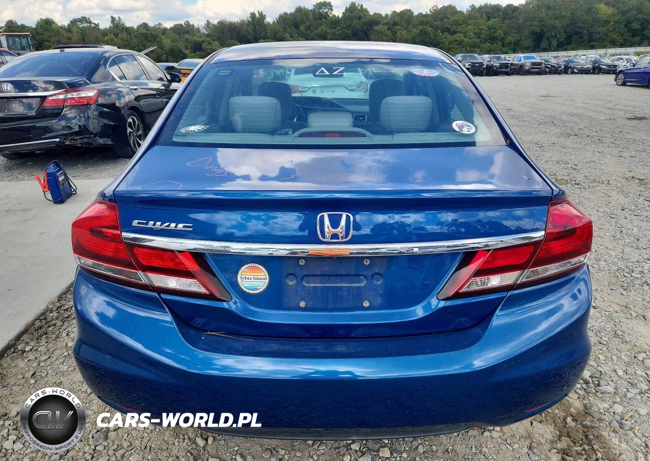 2014 Honda Civic Lx VIN:19XFB2F53EE023869 - 6