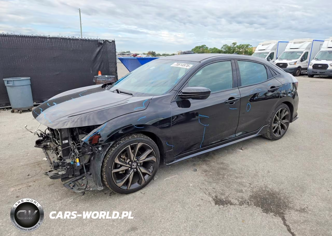 2017 Honda Civic Sport VIN:SHHFK7H4XHU232363 - 1
