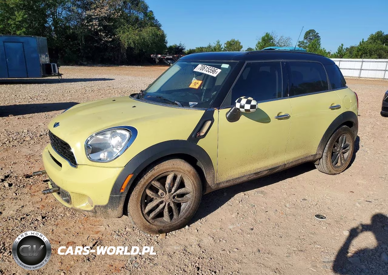 2012 Mini Cooper S Countryman VIN:WMWZC3C5XCWM27028 - 1