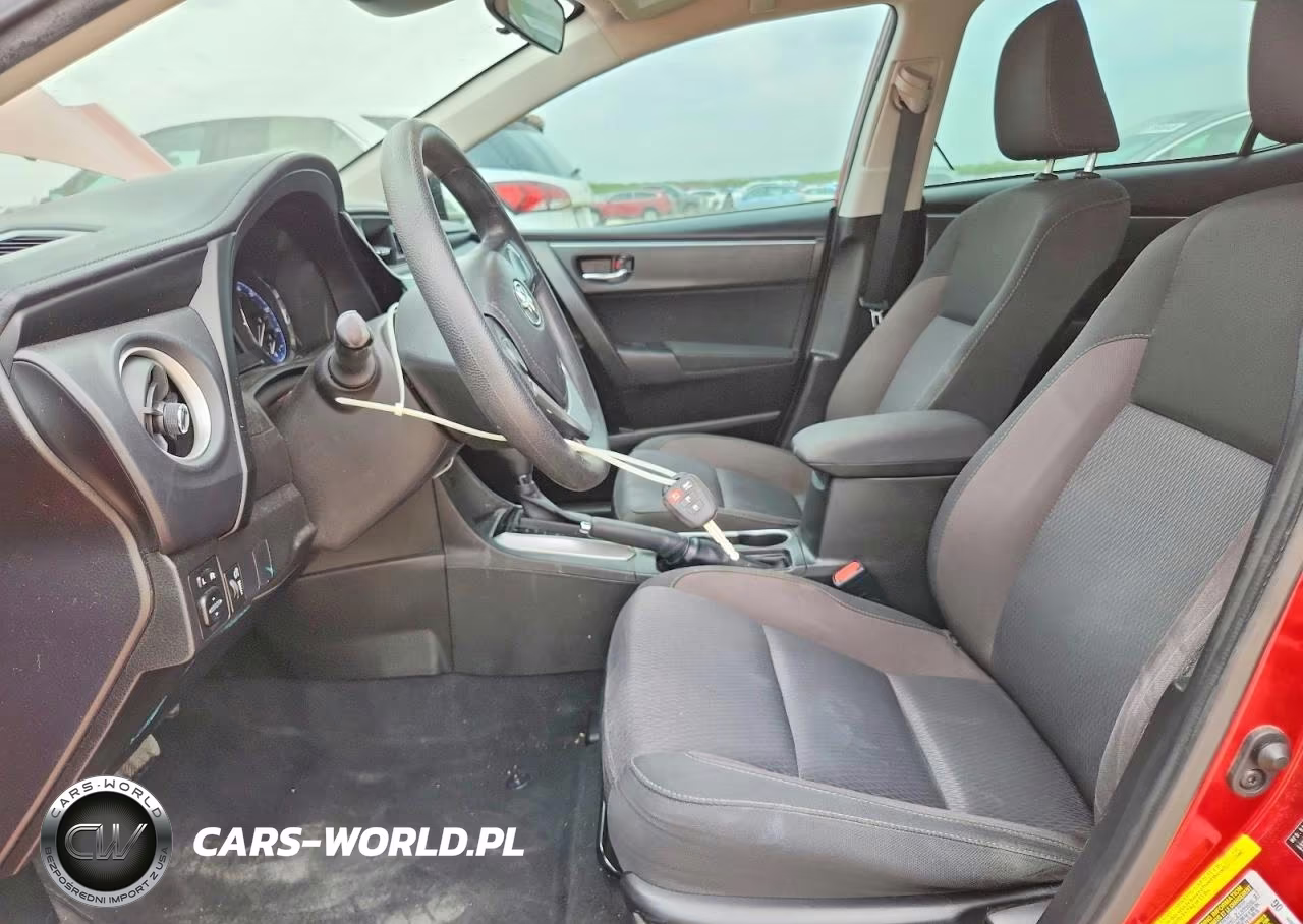 2017 Toyota Corolla Le VIN:5YFBURHE9HP608070 - 7