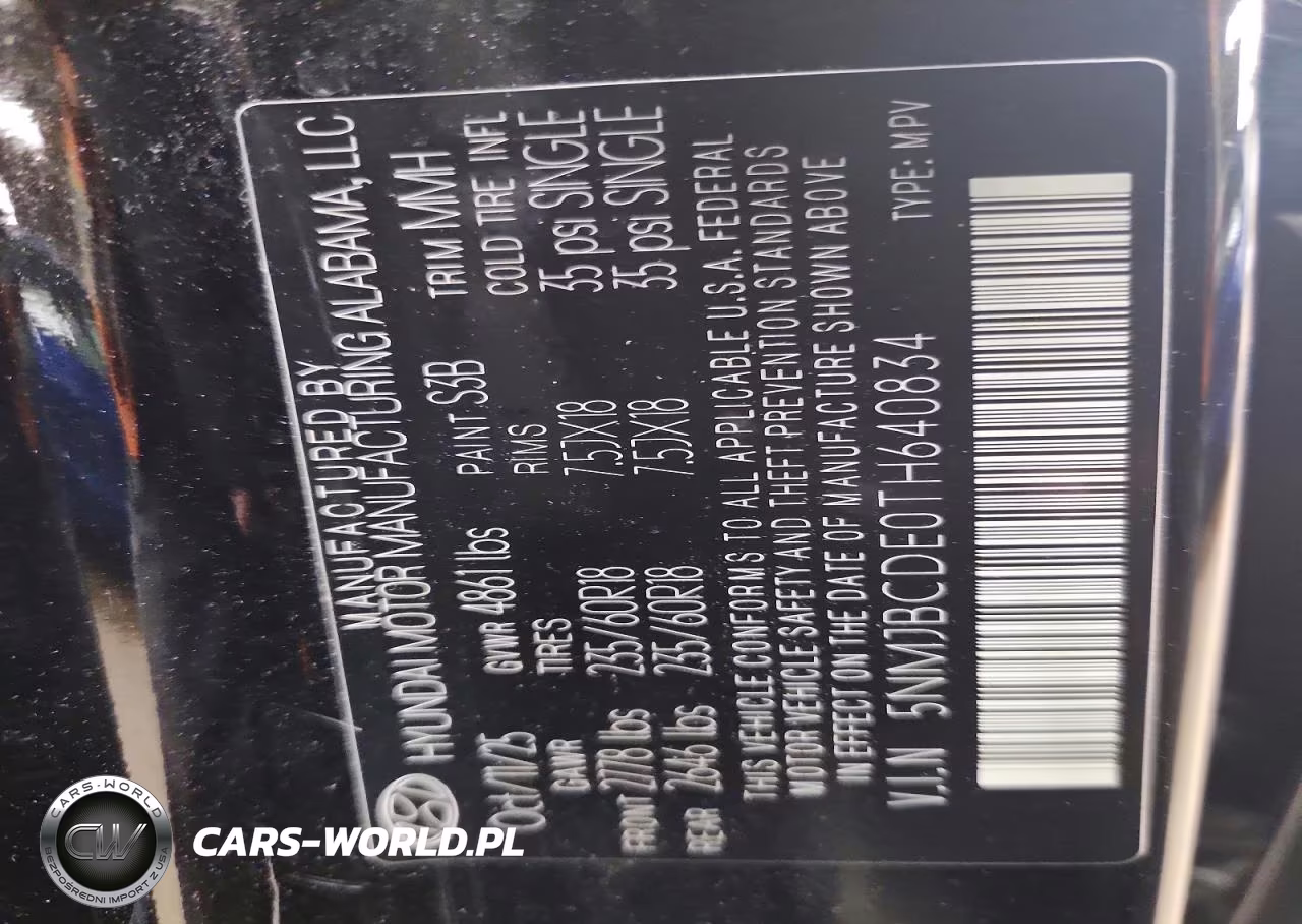 2026 Hyundai Tucson Sel VIN:5NMJBCDE0TH640834 - 12