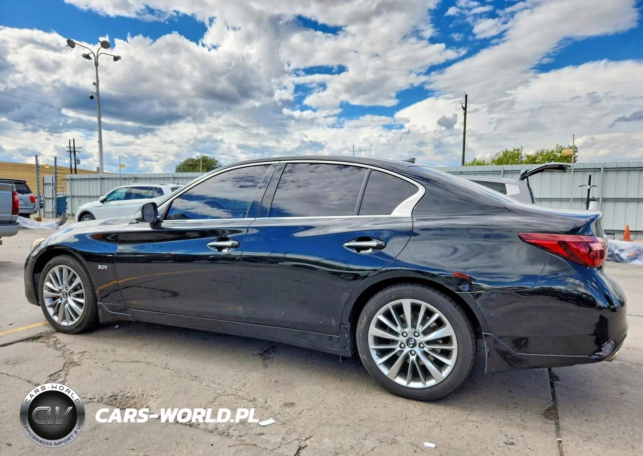 2018 Infiniti Q50 3.0T Luxe VIN:JN1EV7ARXJM430886 - 2