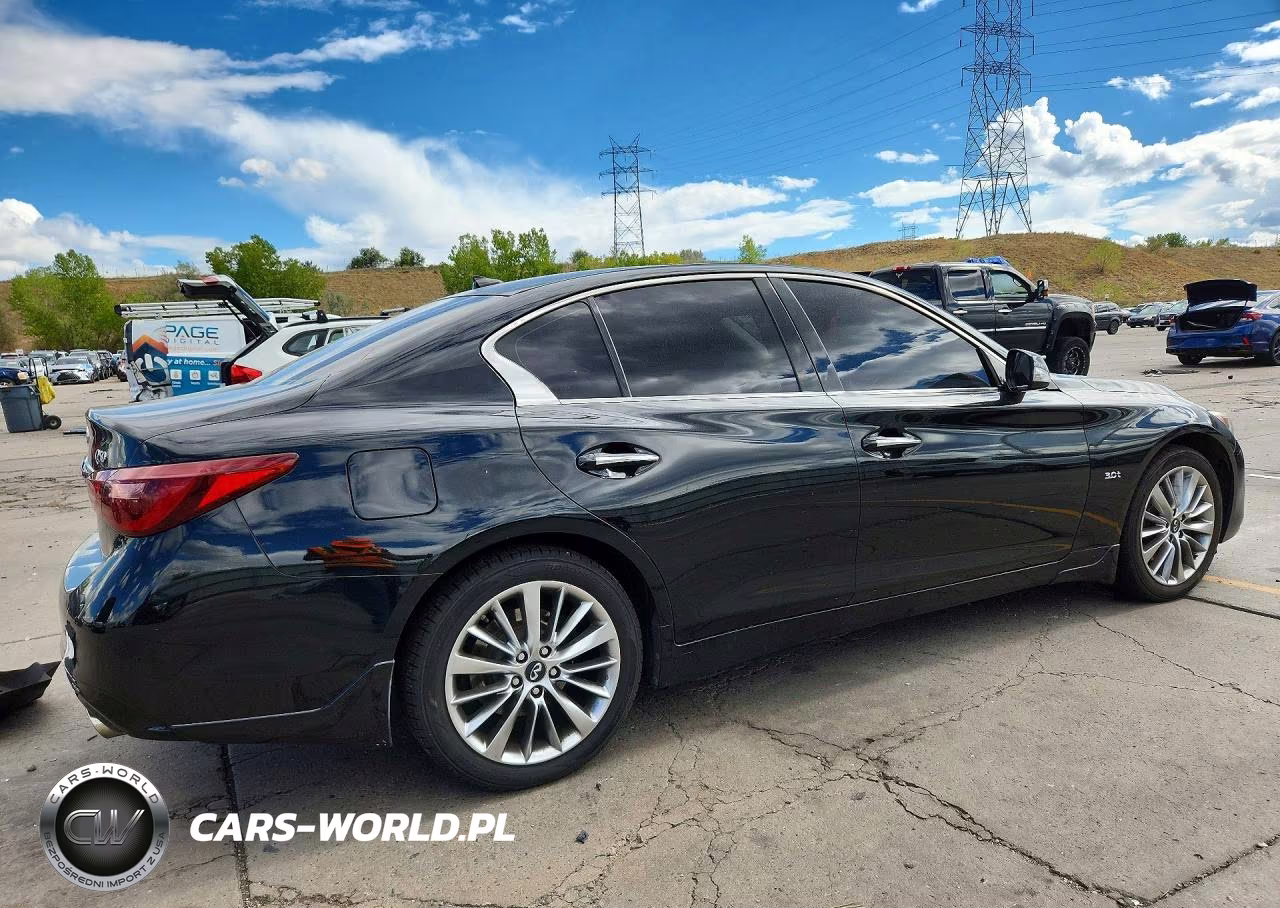 2018 Infiniti Q50 3.0T Luxe VIN:JN1EV7ARXJM430886 - 3