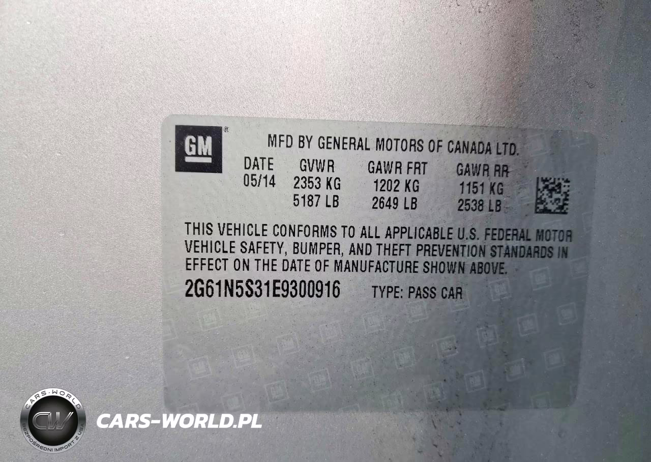 2014 Cadillac Xts Luxury Collection VIN:2G61N5S31E9300916 - 12
