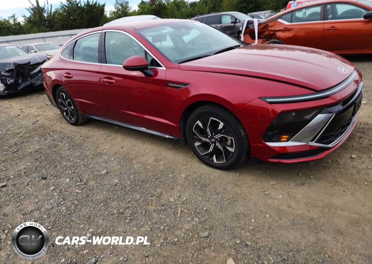 2025 Hyundai Sonata Sel VIN:KMHL64JA5SA499509 - 4
