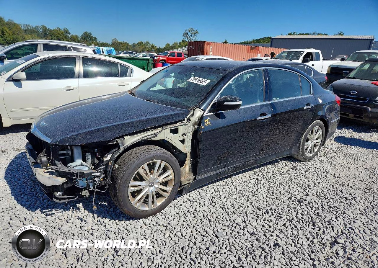 2013 Hyundai Genesis 3.8L VIN:KMHGC4DD1DU224706 - 1