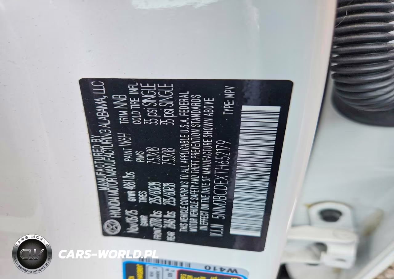 2026 Hyundai Tucson Sel VIN:5NMJBCDEXTH652179 - 14