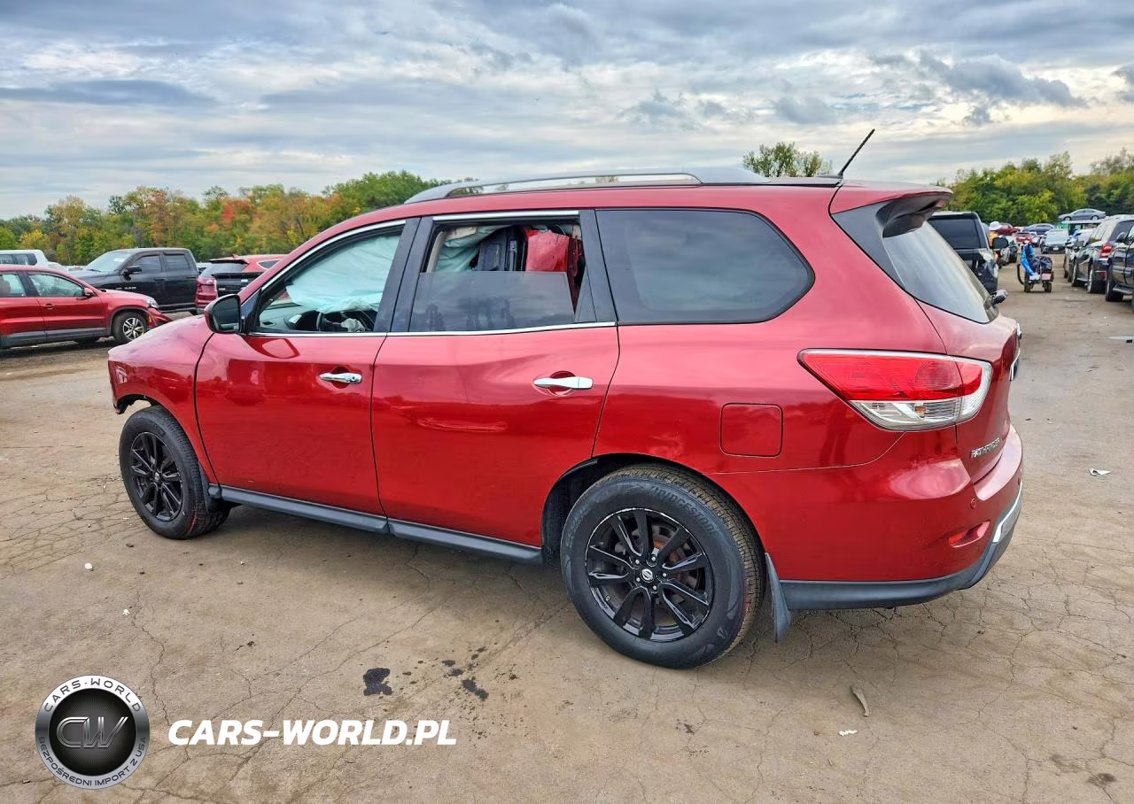 2015 Nissan Pathfinder Sv VIN:5N1AR2MM3FC711021 - 2