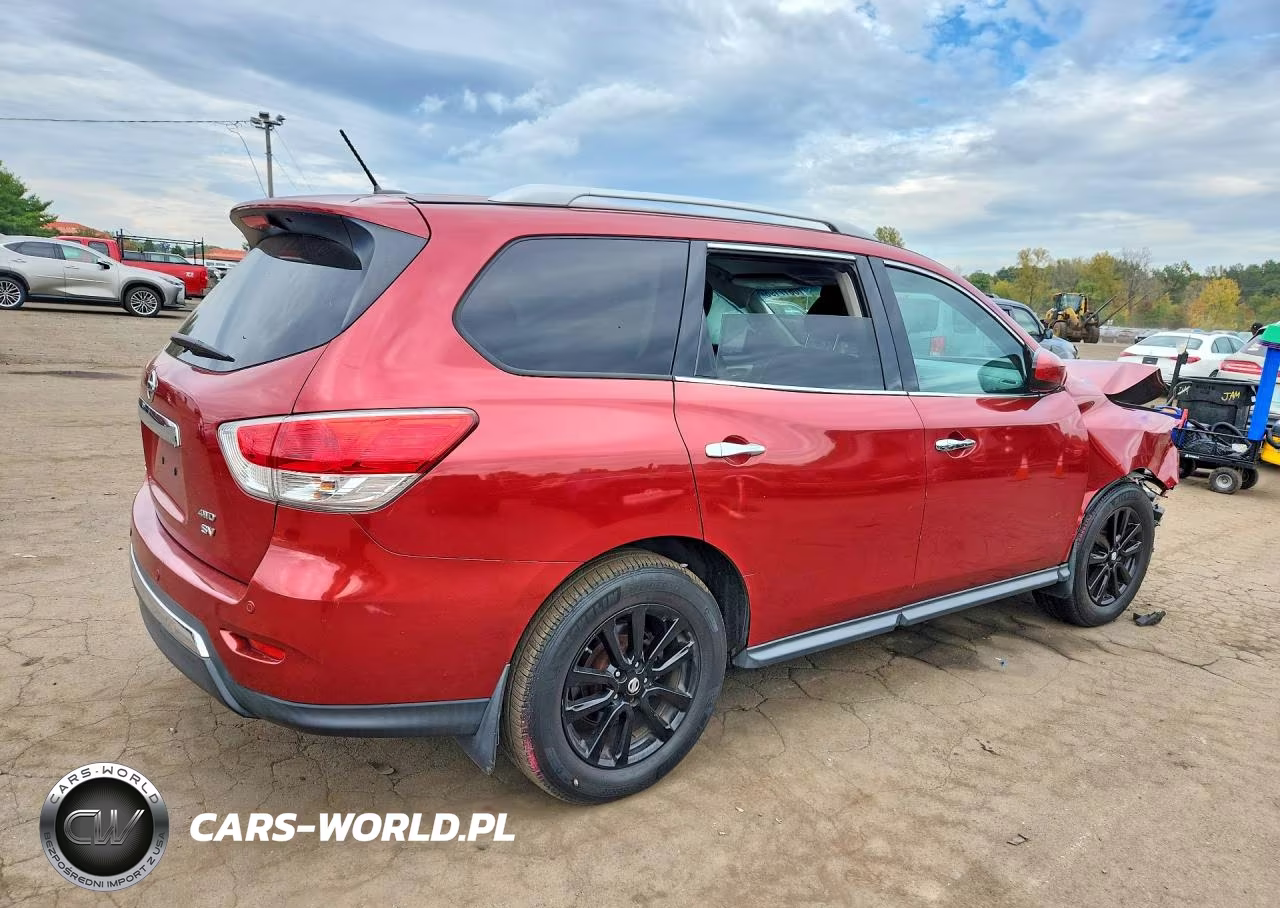 2015 Nissan Pathfinder Sv VIN:5N1AR2MM3FC711021 - 3