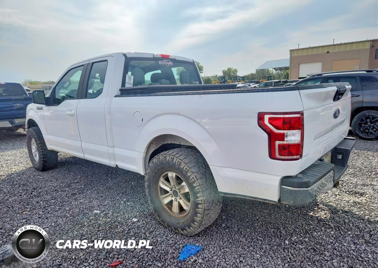 2019 Ford F150 Super Cab VIN:1FTEX1C57KKE88806 - 2